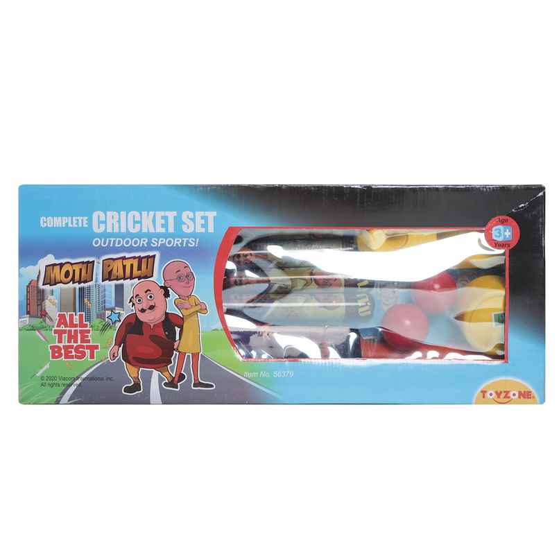 Toyzone Motu Patlu Cricket Bat Set