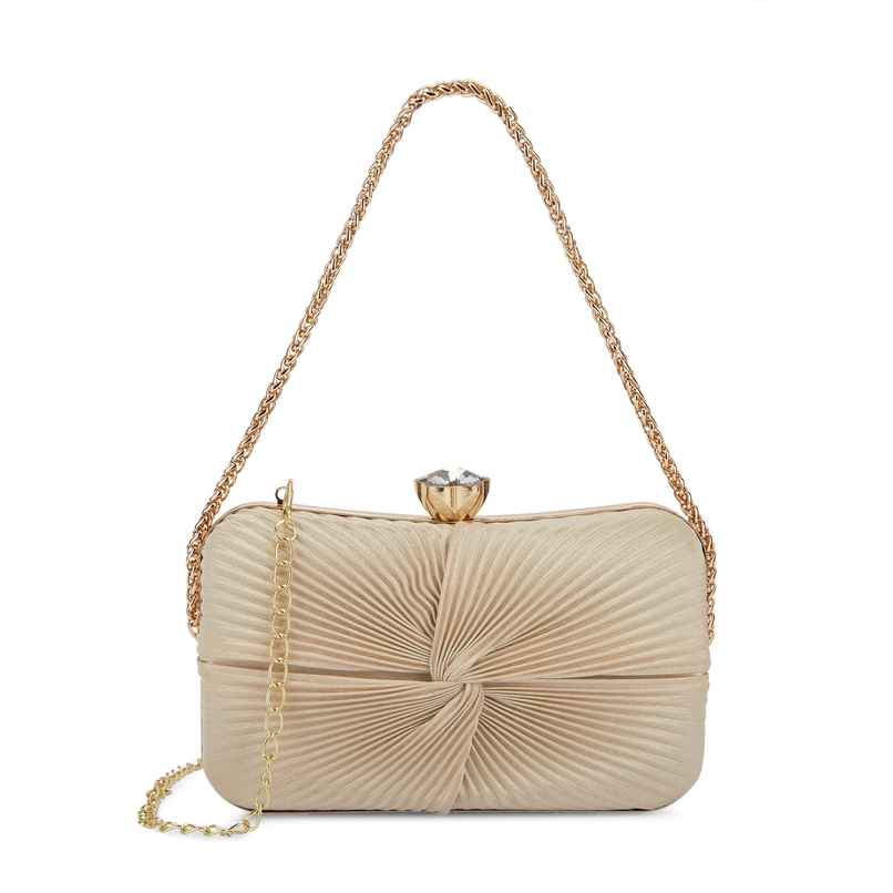 Lavie Women's Ruby Knot Framed Clutch | Ladies Purse | Small | Rose Gold Lavie Women's Ruby Knot Framed Clutch | Ladies Purse | Small | Rose Gold