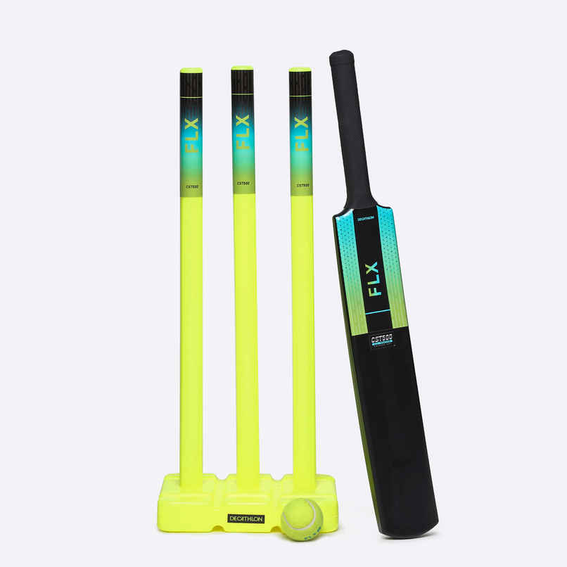 Decathlon FLX Ultralight Plastic Cricket Set | Size 5