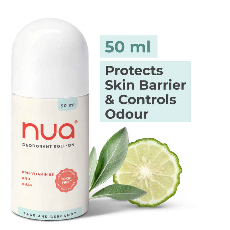 Nua Deodorant Roll-On Sage and Bergamot