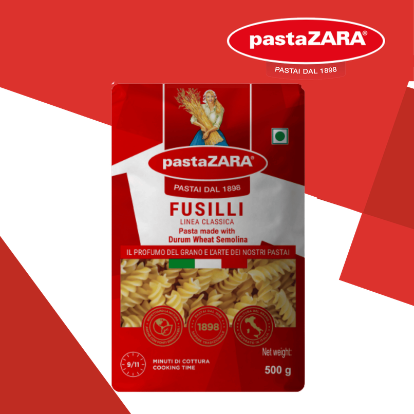Pasta Zara Authentic Italian Pasta | Fusilli