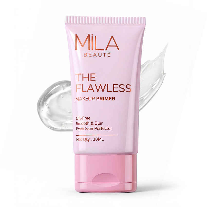 Mila Beaute Makeup Primer Smooth & Blurs Pores Oil-Free Mattifying Finish