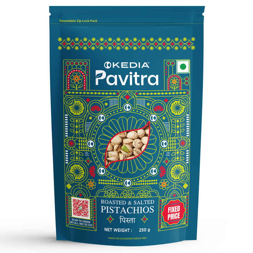 Kedia Pavitra Pistachios | Pista Roasted & Salted Kedia Pavitra Pistachios | Pista Roasted & Salted