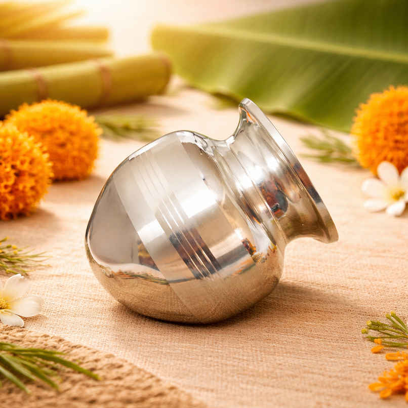 Silver Polished Pooja Lota | 300 ml | Chandar