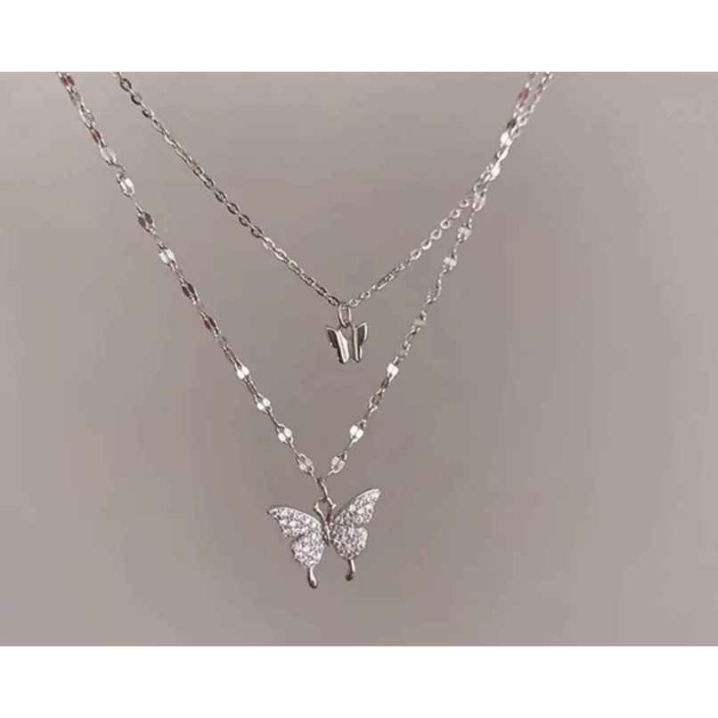 Estailo Fashion Women's Jewellery Necklace & Pendants Silver OS | N0000451