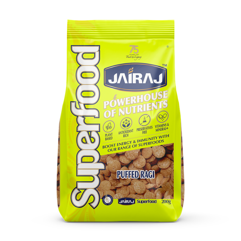 Jairaj Puffed Ragi Jairaj Puffed Ragi