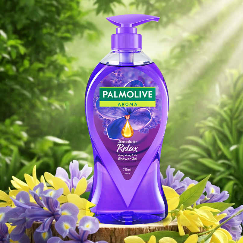 Palmolive Iris & Ylang Ylang Essential Oil Aroma Absolute Relax, Moisturizing Body Wash