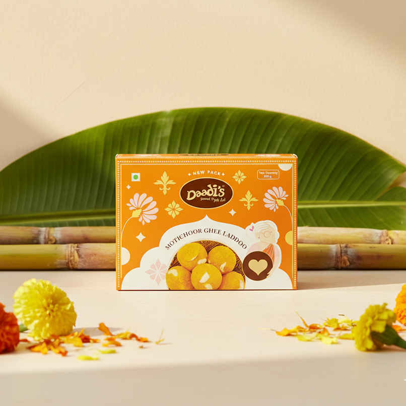 Daadi's Motichoor Ghee Laddoo | Sweet & Delicious