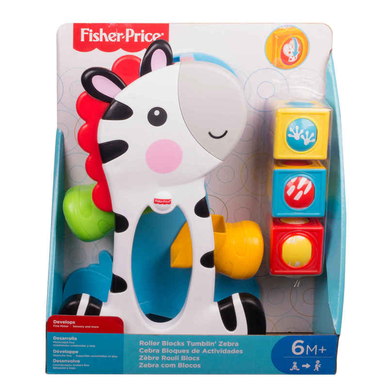 Fisher Price Roller Blocks Tumblin Zebra Fisher Price Roller Blocks Tumblin Zebra