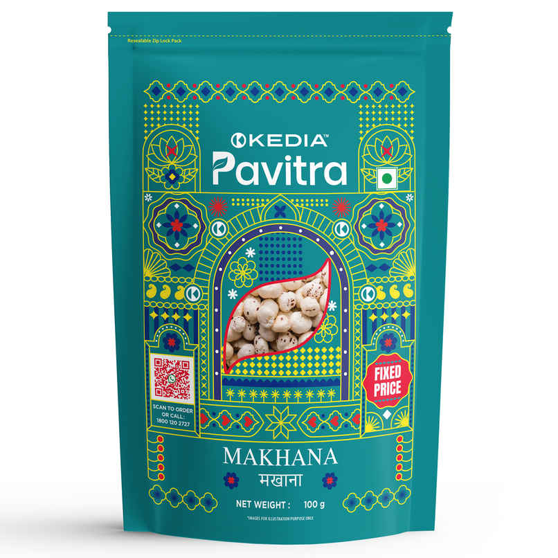 Kedia Pavitra Phool Makhana | Popped | Lotus Seeds Kedia Pavitra Phool Makhana | Popped | Lotus Seeds