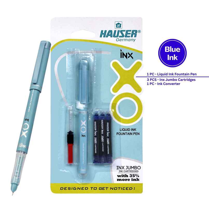 Hauser Xo Fountain Pen (Colour May Vary)