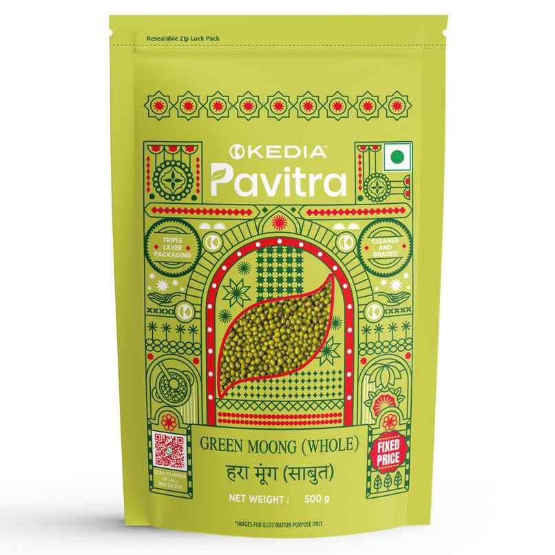 Kedia Pavitra Green Moong | Whole