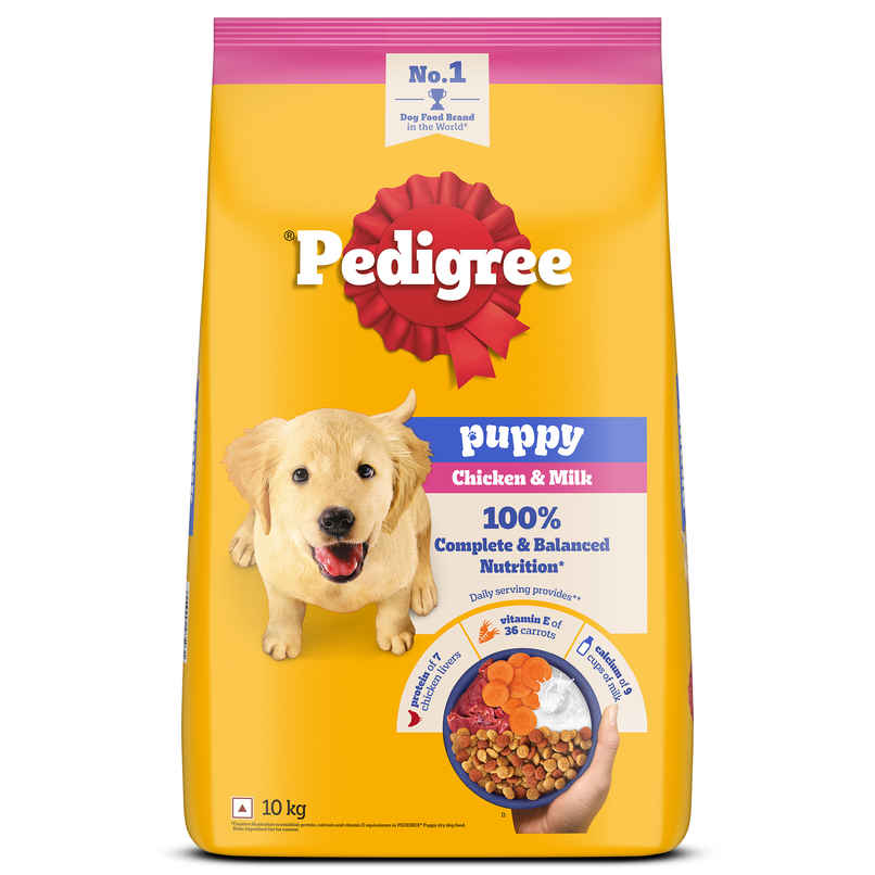Pedigree Puppy Chicken & Milk Dry Dog Food