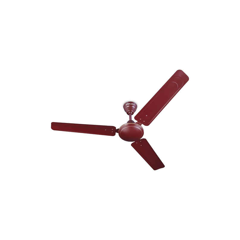 Bajaj Frore Turbo Ceiling Fans, 52 Watts, 1200mm/48 Inches,Energy Efficient Ceiling Fan | Rust Free Coating For Long Life -  Brown