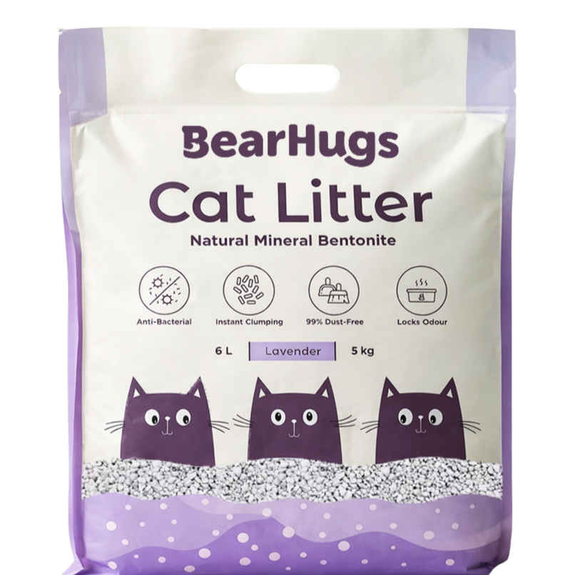 BearHugs Bentonite Cat Litter - Lavender BearHugs Bentonite Cat Litter - Lavender