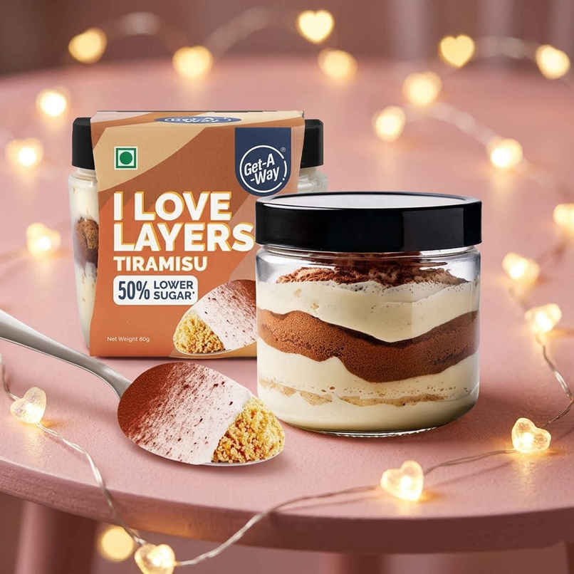 Get-A-Way Tiramisu Jar | Chilled Sweet Treat Jar Get-A-Way Tiramisu Jar | Chilled Sweet Treat Jar
