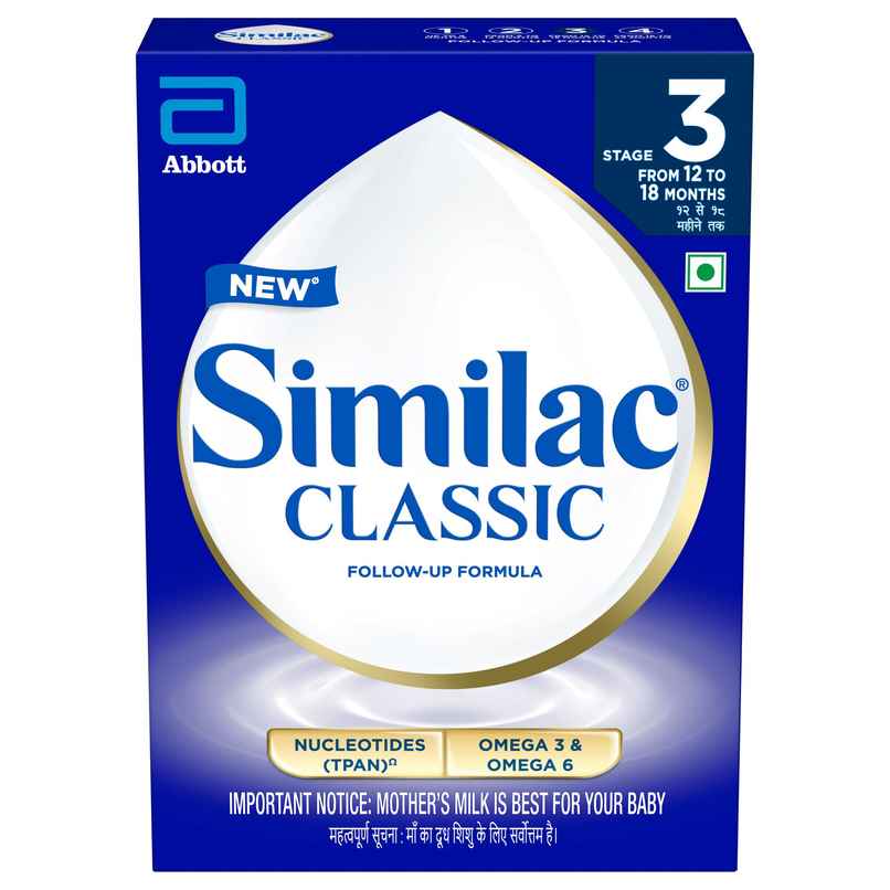 Similac Classic Stage 3 Follow Up Formula Box