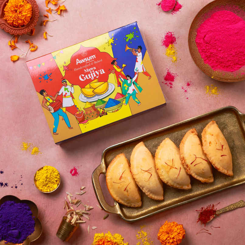 Baked Mawa Gujiya - By Awsum Baked Mawa Gujiya - By Awsum