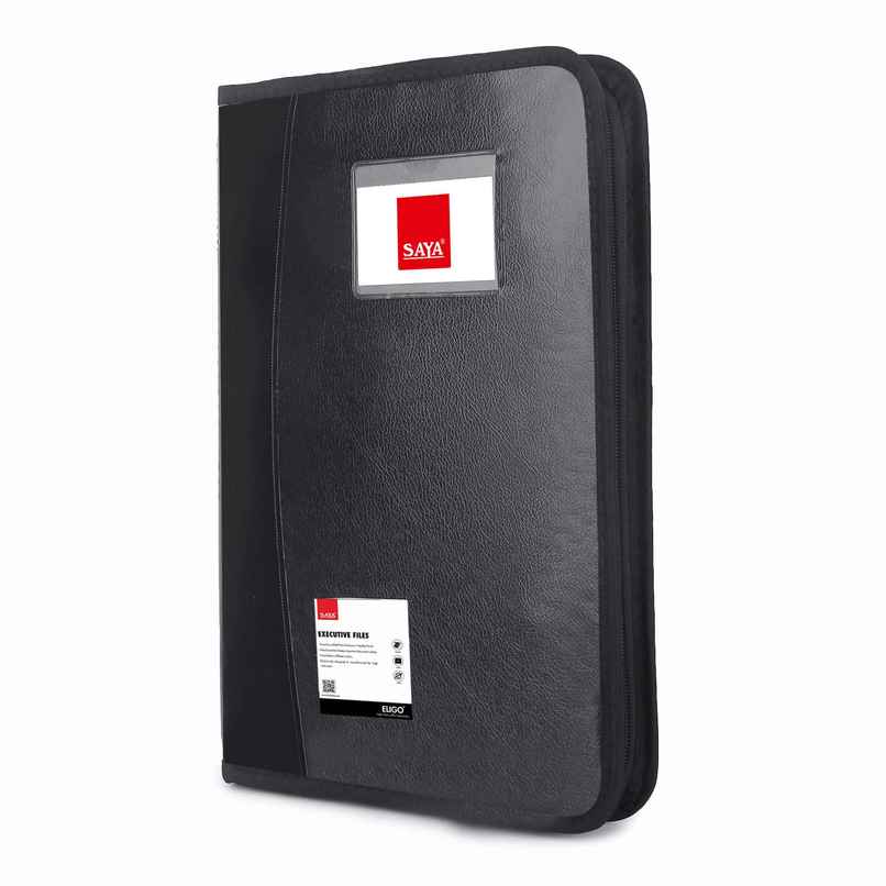 Saya Executive Portfolio Folder | 10-Pocket FS Document Organizer for Office & Business Saya Executive Portfolio Folder | 10-Pocket FS Document Organizer for Office & Business