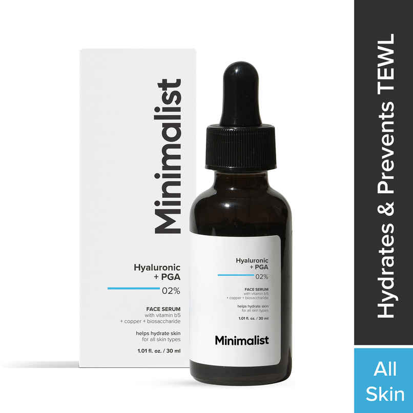 Minimalist 2% Hyaluronic Acid + PGA Face Serum For Hydration Minimalist 2% Hyaluronic Acid + PGA Face Serum For Hydration