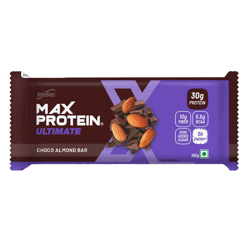RiteBite Max Protein 30g Protein Bar Choco Almond