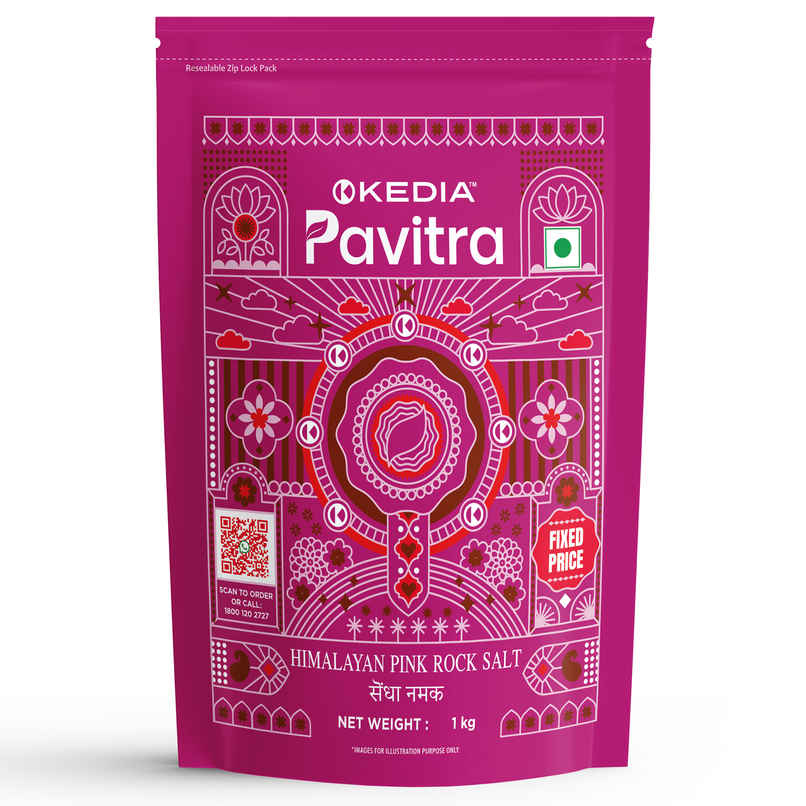 Kedia Pavitra Himalayan Rock Pink Salt | Sendha Namak