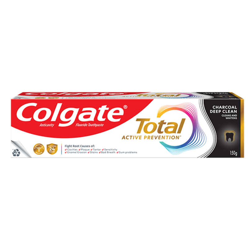 Colgate Total Charcoal Deep Clean Antibacterial Toothpaste Colgate Total Charcoal Deep Clean Antibacterial Toothpaste