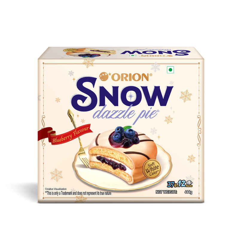 Orion Blueberry Snow Dazzle Pie | Soft & Fruity