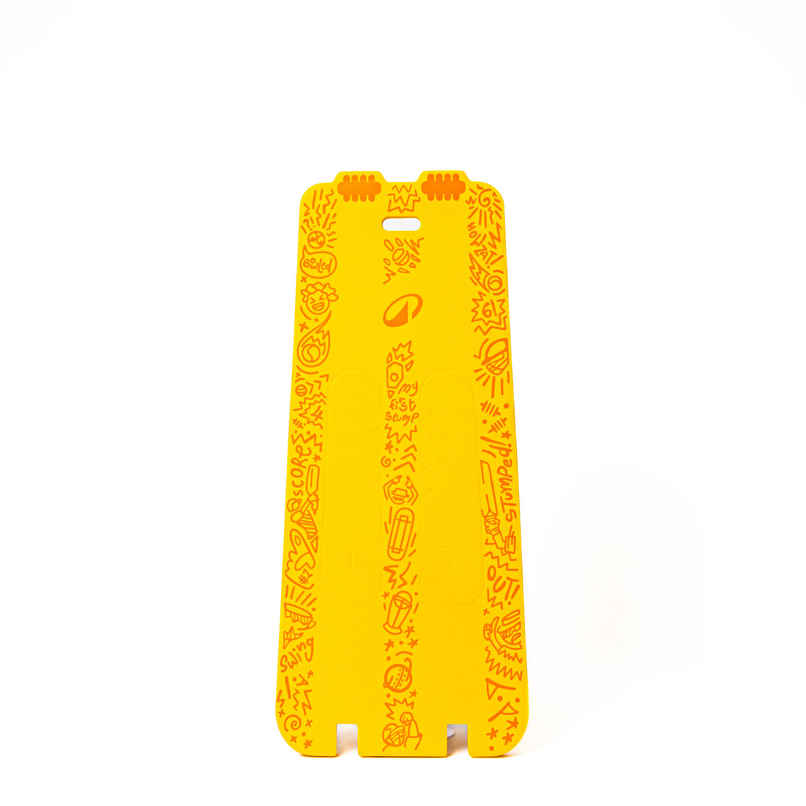 Decathlon FLX Self Assembling Foam Cricket Stumps | Yellow
