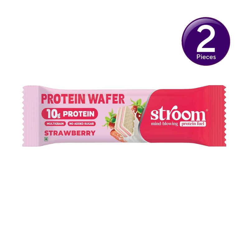 Stroom Strawberry Protein Wafer Bar Combo