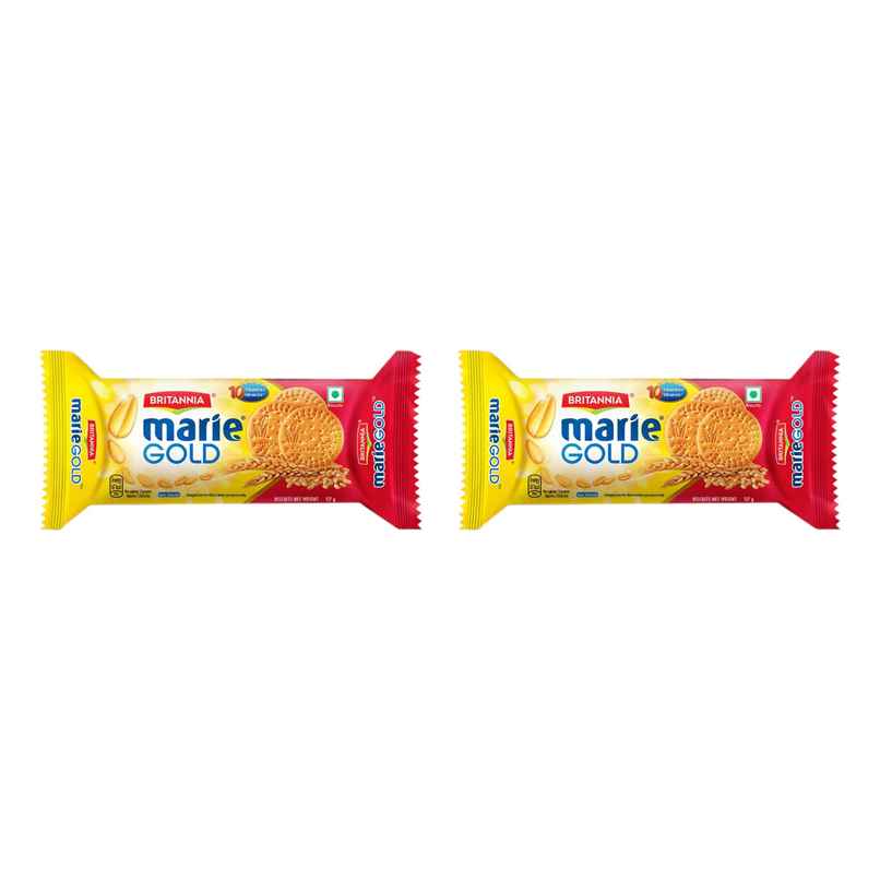 Britannia Marie Gold Biscuits Plain | Combo