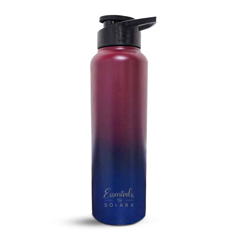 Solara Stainless Steel Water Bottle 1 L Dark Intentions