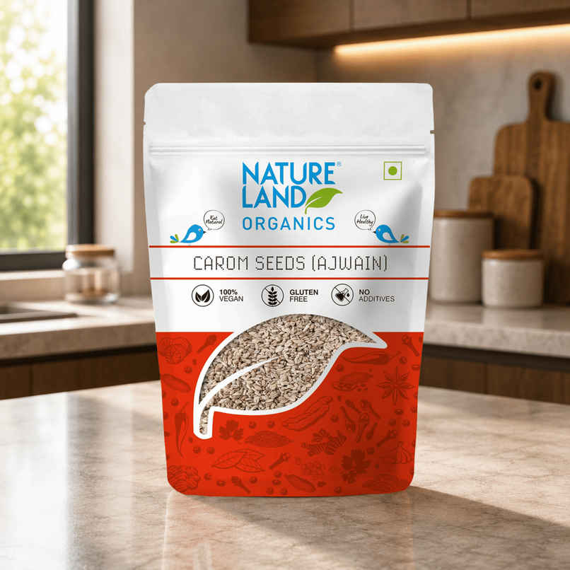Natureland Organics Ajwain Carom Seeds Natureland Organics Ajwain Carom Seeds