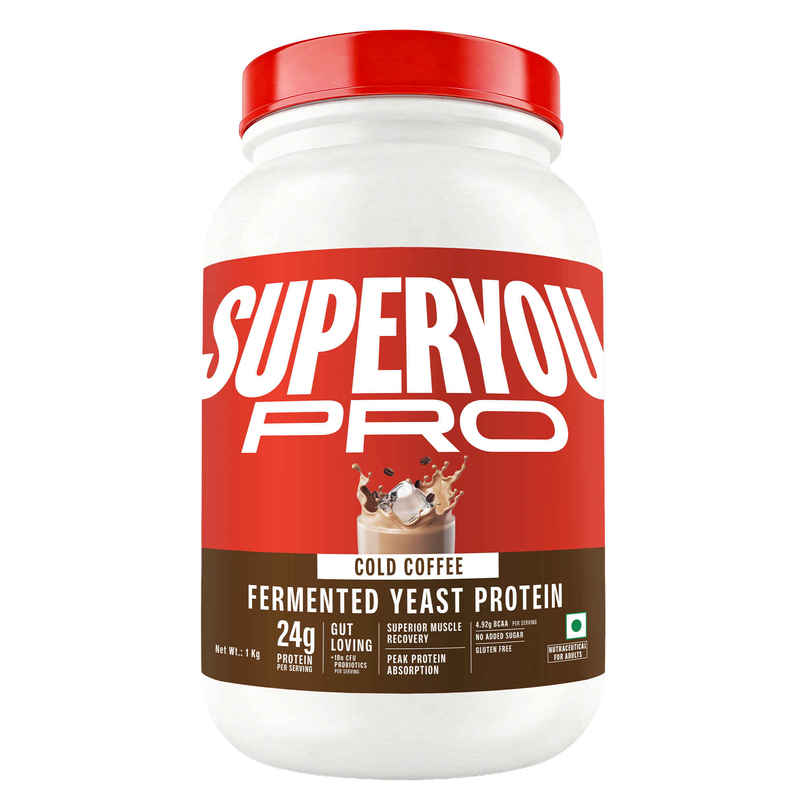 SuperYou Pro Fermented Yeast Protein- Coffee | 24g Protein Per Scoop SuperYou Pro Fermented Yeast Protein- Coffee | 24g Protein Per Scoop