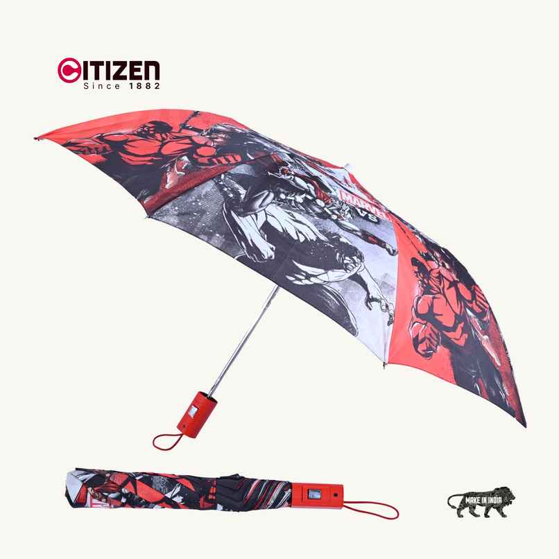 Citizen Auto Folding Kids Umbrella Marvel Print | 21x8