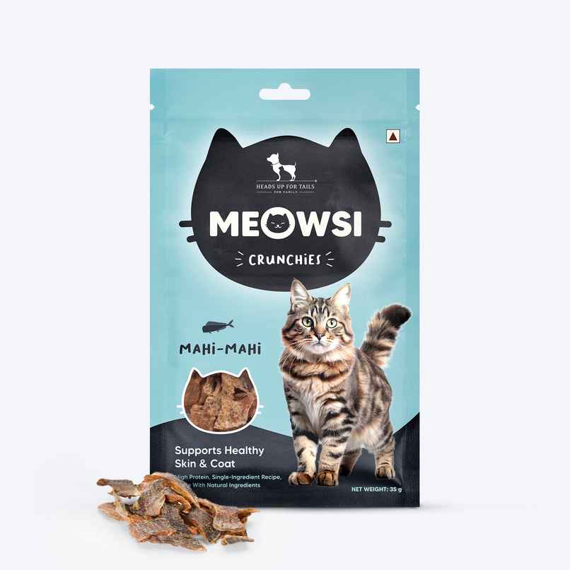 HUFT Mahi Mahi Fish Crunchies Crunchy Cat Treat