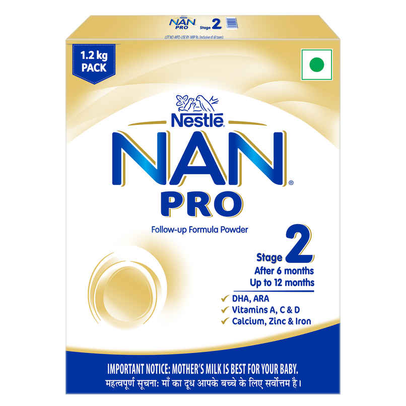 Nestle NAN PRO Stage 2 Follow-up Powder | 6 - 12 M Nestle NAN PRO Stage 2 Follow-up Powder | 6 - 12 M