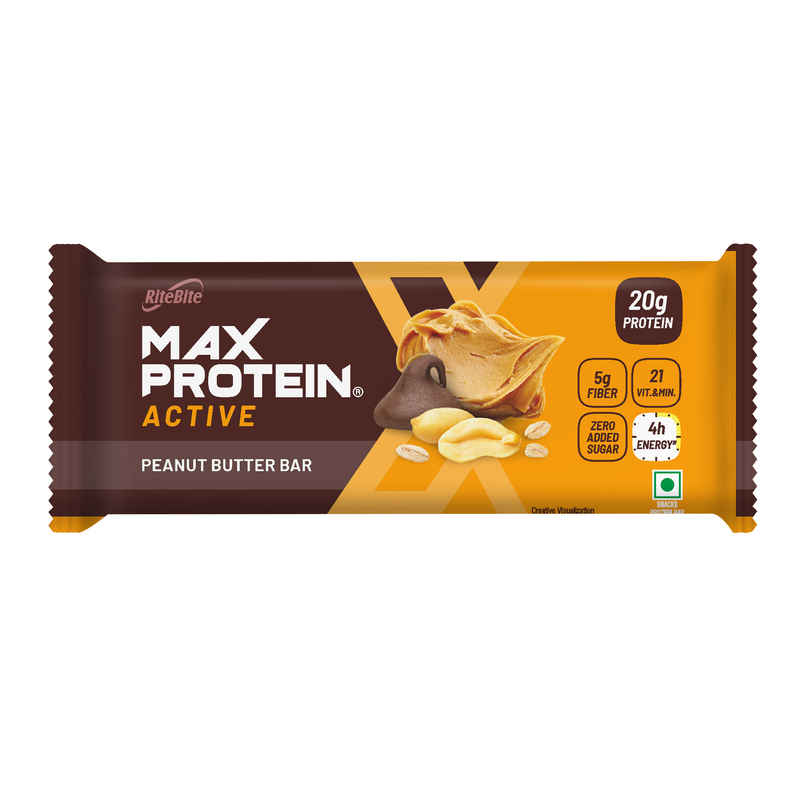 RiteBite Max Protein 20g Protein Bar Peanut Butter