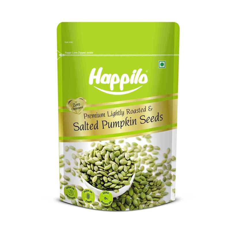 Happilo Roasted&Salted Pumpkin Seeds|Dry Fruits