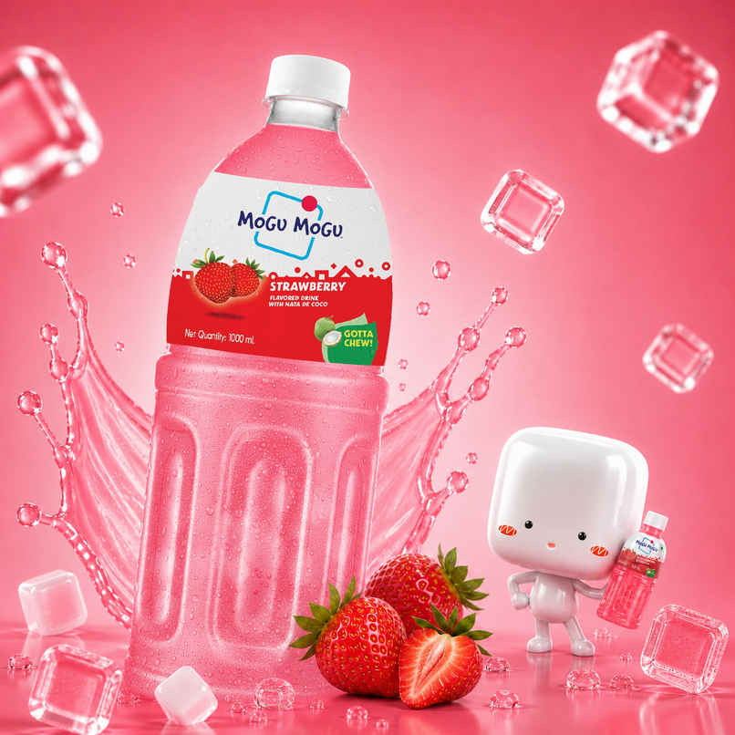 Mogu Mogu Imported Strawberry Fruit Juice Mogu Mogu Imported Strawberry Fruit Juice