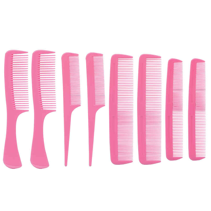Midazzle Hair Comb Set of 8 (MIOC2903) Assorted