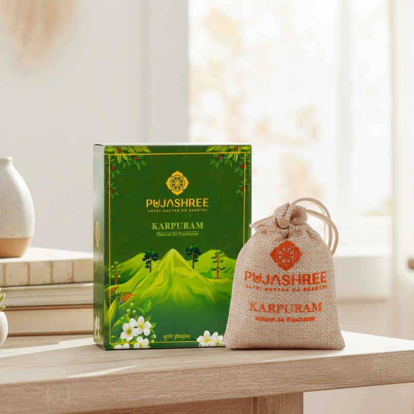 Pujashree Karpuram Natural Air Freshner Pujashree Karpuram Natural Air Freshner