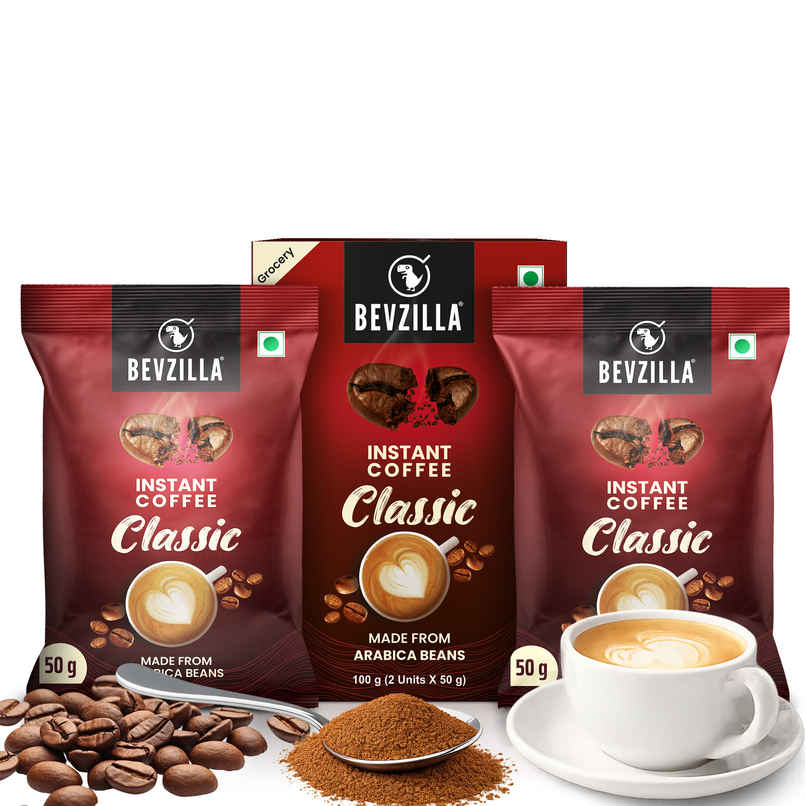Bevzilla Premium Classic Strong Coffee powder Sachets