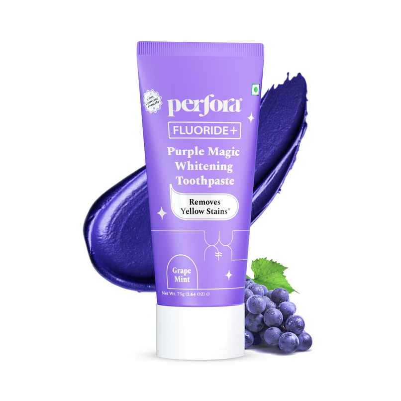 Perfora Fluoride+ Purple Magic Whitening Toothpaste