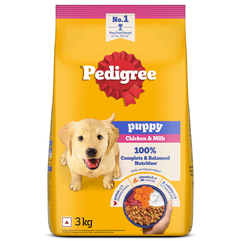 Pedigree Puppy Chicken & Milk Dry Dog Food