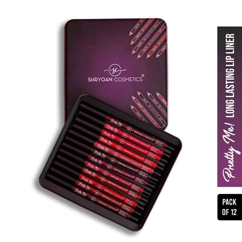 Shryoan Pretty Me Bold Lipliner & Eye Liner Pencil Box