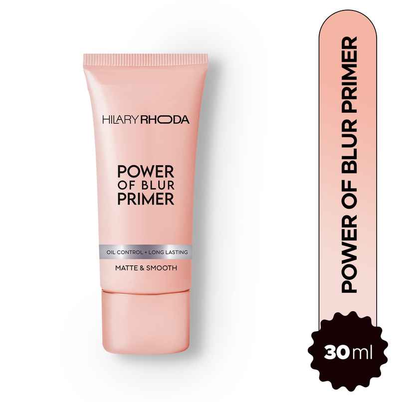 Hilary Rhoda Power of Blur Primer | Lightweight & Silicone-Based Matte Finish & Oil-Control - 30 ml