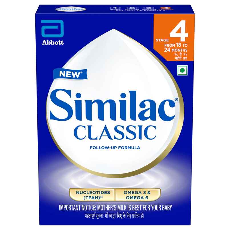 Similac Classic Stage 4 Follow Up Formula Box Similac Classic Stage 4 Follow Up Formula Box