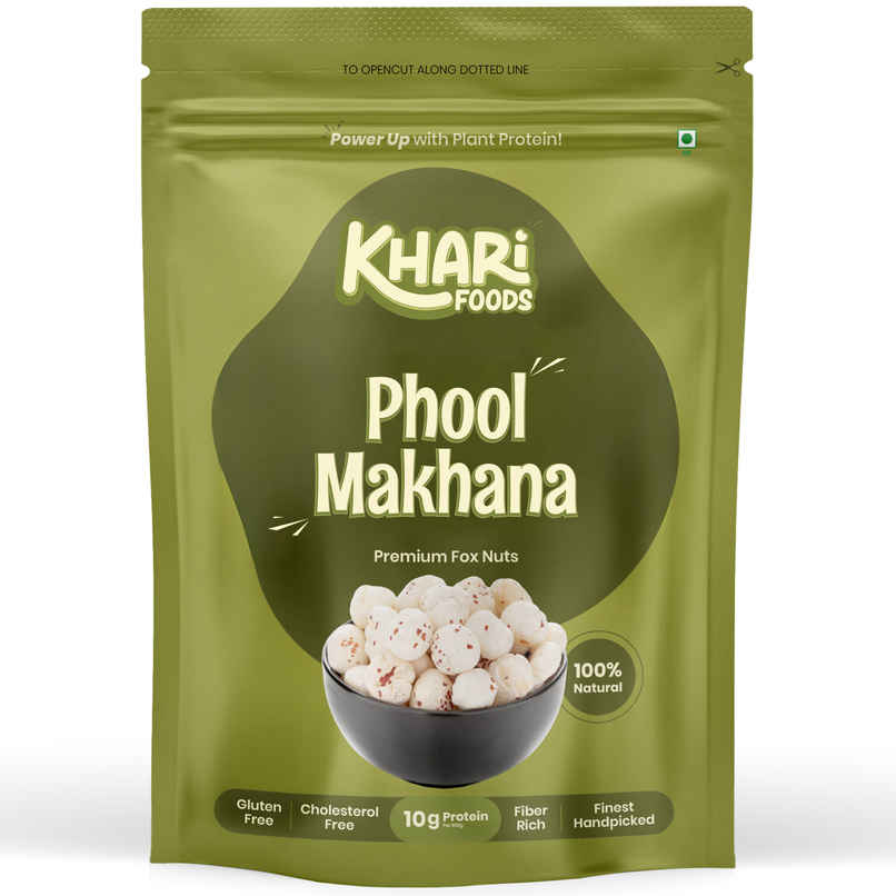 Khari Foods Phool Makhana / Fox Nuts | Premium Dry Fruits