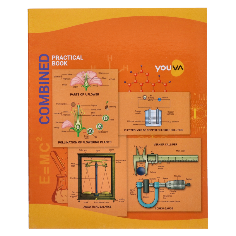 Navneet Youva | Combined Practical Book 1 Ruled / 1 Plain 96 Pages, 21.5 x 26.5 cm